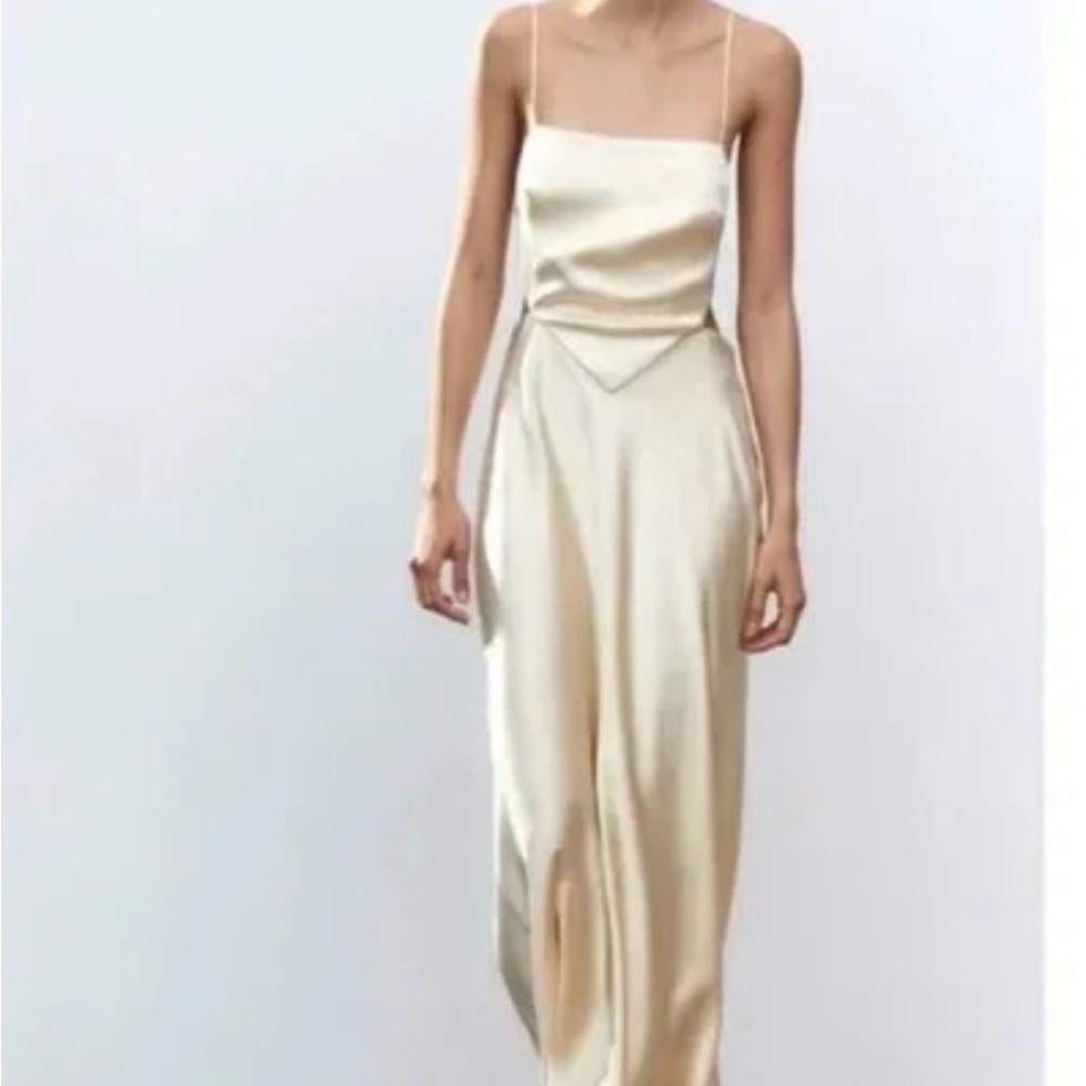 Elegant Cream Dress